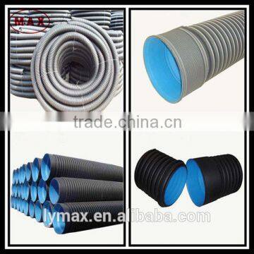 The Interior Dimension 100mm Underground Electricity Wires Protect Flexible HDPE Corrugated Pipe