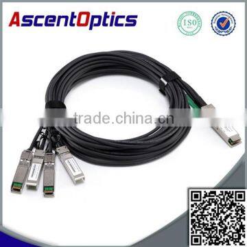 40GbE QSFP+ to 4 x10G SFP+ Twinax Copper Cable 3 Meter