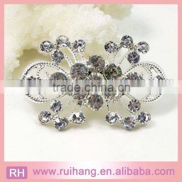 butterfly crystal wholesale magnetic brooch of wedding