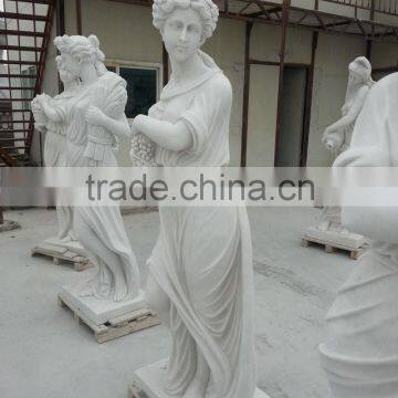 Garden Decorative Marble Stone Large Sculptures For Sale