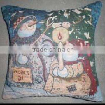 Christmas tapestry cushions, designer pillowcase