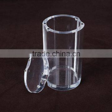 Acrylic flowers package tube round box tube clear round box