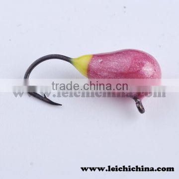 Best quality tear drop wholesale tungsten ice jigs