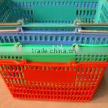 plastic shopping basket