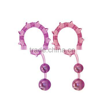 2 Balls Penis Rings Ball Banger Double Cock Ring photo-3