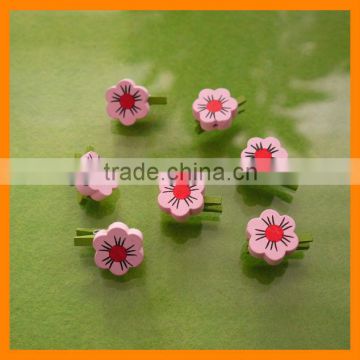 Party Wooden Flower Peg