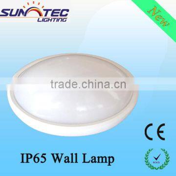 12W oval led wall light with sensor