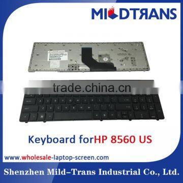 Original US Laptop Keyboard for HP 8560 Notebook Keyboard