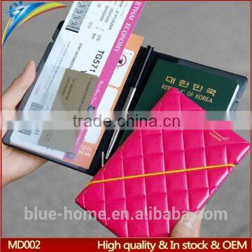 Online wholesale shop wholesale Shiny passport holder short ID card case Travel accessories