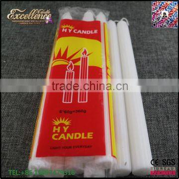 the most popular and cheap price white fluted candles smooth candle wholesale