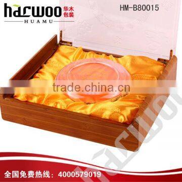 color wooden pen box with acrylic lid