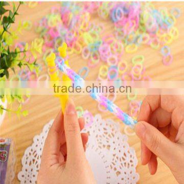Wholesale Latest Multielement Silicone Luminator Weave Bracelet