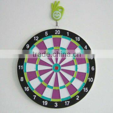 12'' paper dartboard in customized color