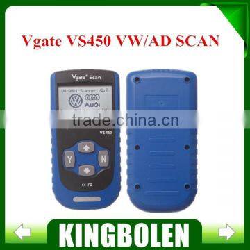 Vgate VS450 For VAG OBDII OBD 2 Code Reader Car Diagnostic Tool VS 450 Reset Airbag ABS CAN Scanner