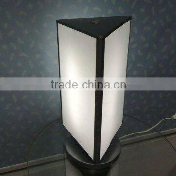 New Idea Table Top Revolving Acrylic Light Display Equipment