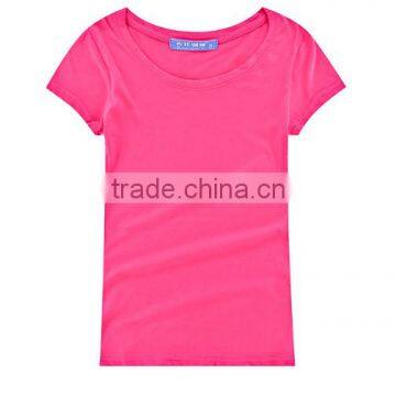 100% cotton T-shirt for women wholesale