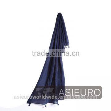 Woven Arylic Autumn Shawl For Women With Tassel, Multi Color, BSCI and SEDEX