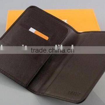 Top Quality Business Genuine Leather Passport Holder photo-3
