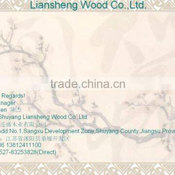 Liansheng had 17 years experience for plywood that construction building materials for Mid east market sale