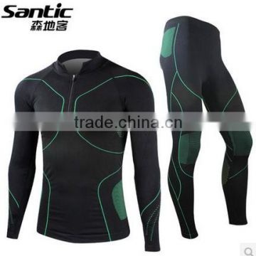 Santic cycling compression wear with breathable lazer