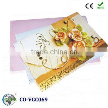 voice wedding greeting card for wedding invitation