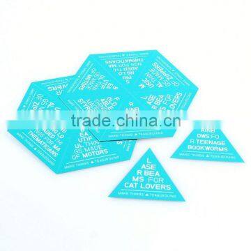 Custom car Reflective sticker Material and Bumper Sticker Use die cut vinyl static cling decals sticker ---DH20487