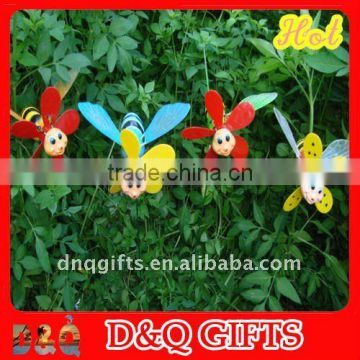 plastic bee garden stake