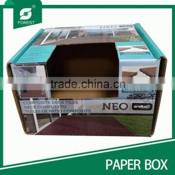 SUPERMARKET PDQ COSMETIC CARDBOARD PACKING BOX photo-5