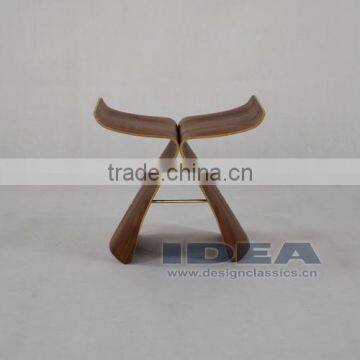 Replica Sori Yanagi Butterfly Stool - Walnut
