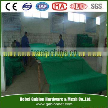 Green HDPE Scaffold Construction Safety Net For Outside Construction Security