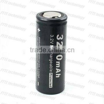 HOT SELLING SOSHINE HIHT CAPACITY 4200MAH li-ion rechargeable cell 3.7V 26650 battery protected flat top