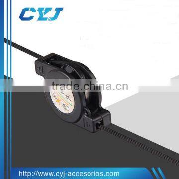 portable retractable mini usb cable