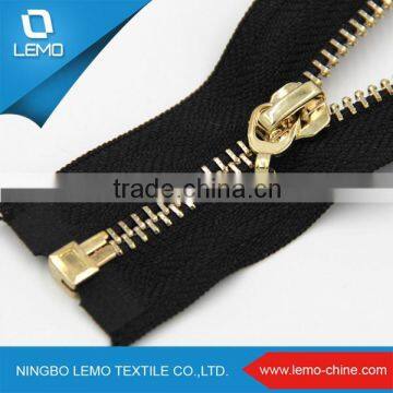 No.5 High Quality Jean Brass Metal Zippers