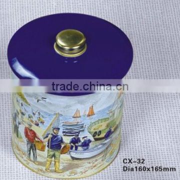 tea tin can