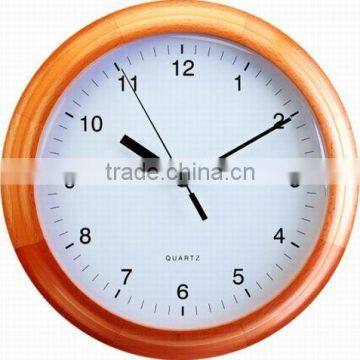 Wooden wall clock