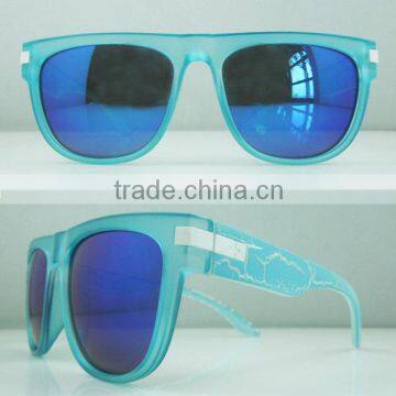 2014 mirror sunglasses / colored plastic sunglasses
