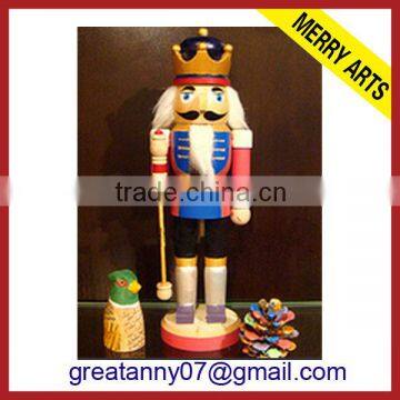 alibaba website custom made new wholesale wooden fat nutcracker decoration