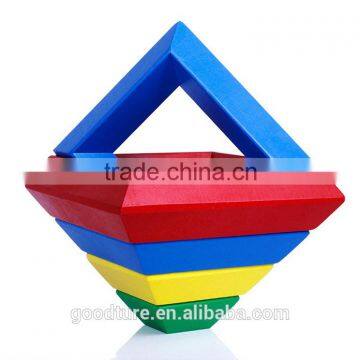 Wooden Magic Tower Intelligent Stacking Bricks photo-4