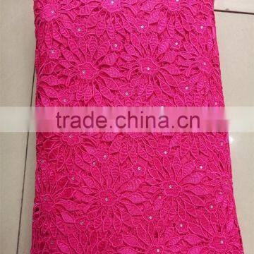 Monochrome water soluble high-end custom embroidery fabrics                        
                                                Quality Choice