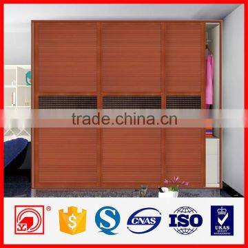 Modern new design bedroom aluminum frame wardrobe door