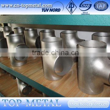 ss304 seamless stainless steel equal [pipe tee