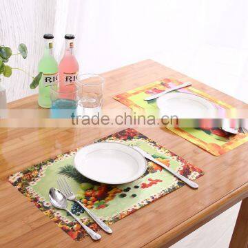 Large beer and tiger 3d table mat for cartoon display,adult fruit and vegetable placemats