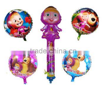 balloons cheering stick Masha balloon clapper for Birthday/wedding decoration