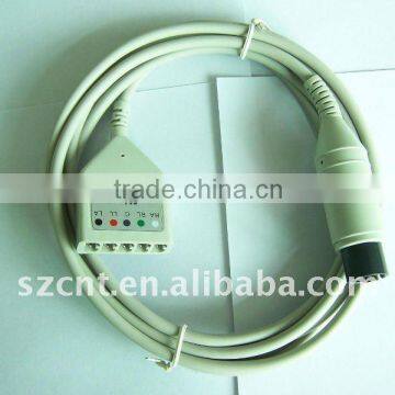 LL type 5-pin ECG lead wire