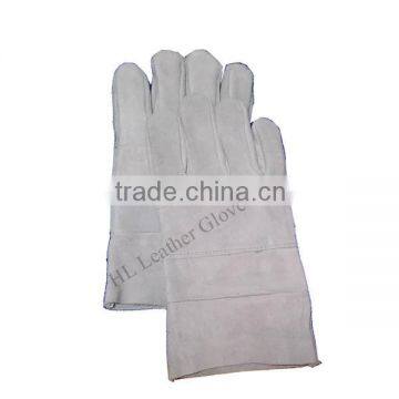 Cow skin full leather work glove with CE Certification