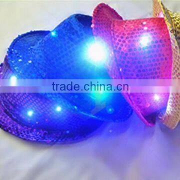 Multi-color LED Jazz Hat For Party