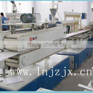 Jinzheng new design pvc panel machine/plastic ceiling making machine