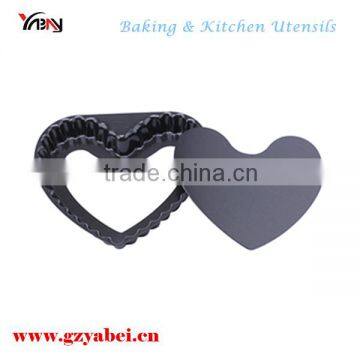 Non-stick Aluminum Cake Decoration Hard Anodized Tart Pan/ Pizza Pan photo-5