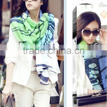 Women High Quality Fashion Printing All March Long Scarf