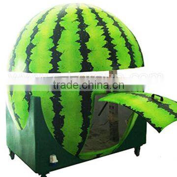 catering cold drinks kiosk Mobile Outdoor Fruit/orange Juice Bar Kiosk Design watermelon drinks